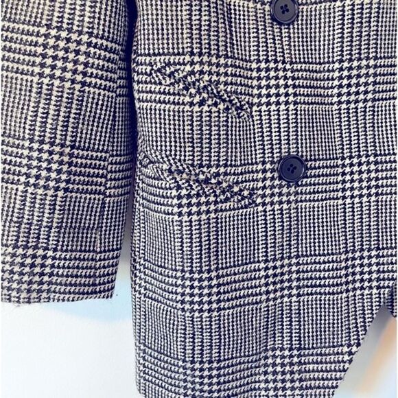 Sanyo Tokyo New York 100% Wool Blazer / Size 6 - Picture 4 of 6